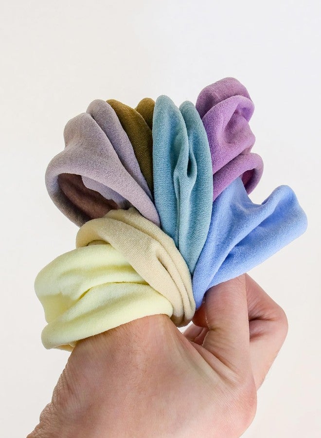 XIMA 20PCS Thick Seamless Hair Ties, Hair Scrunchies Elastics Hair Bands Large Soft Nylon Rope Ponytail Holders for Thick Heavy or Curly for Girls and Women - Image 5